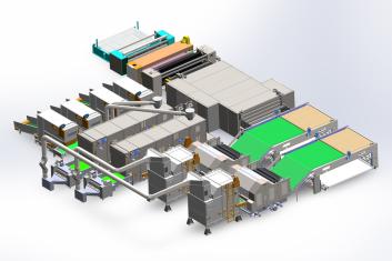 Linia produkcji bawełny imitacyjnej HJ